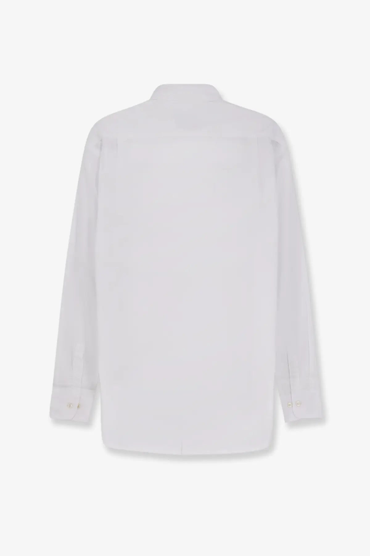 Walk in paris men’s classic cotton shirt white with long sleeves classic collar and neatly finished cuffs