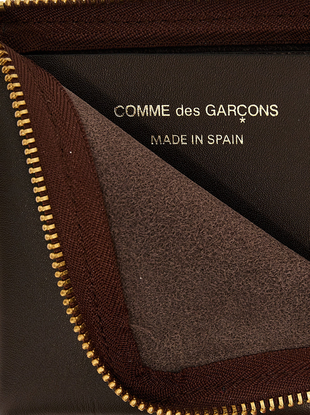 Comme Des Garcons Wallet Wallet Classic Line SA3100 Brown