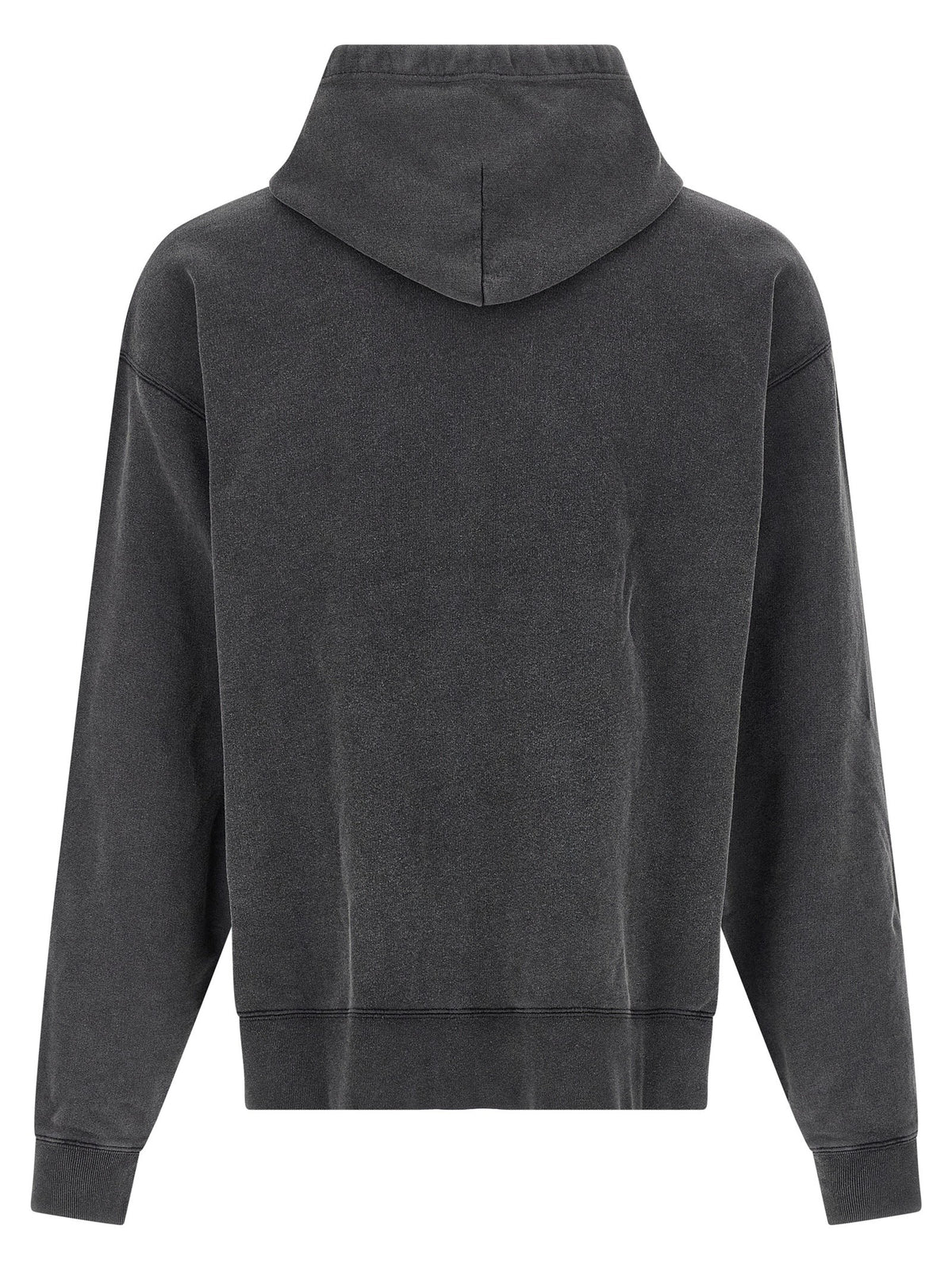 Balenciaga Washed Crayon Loop Hoodie White