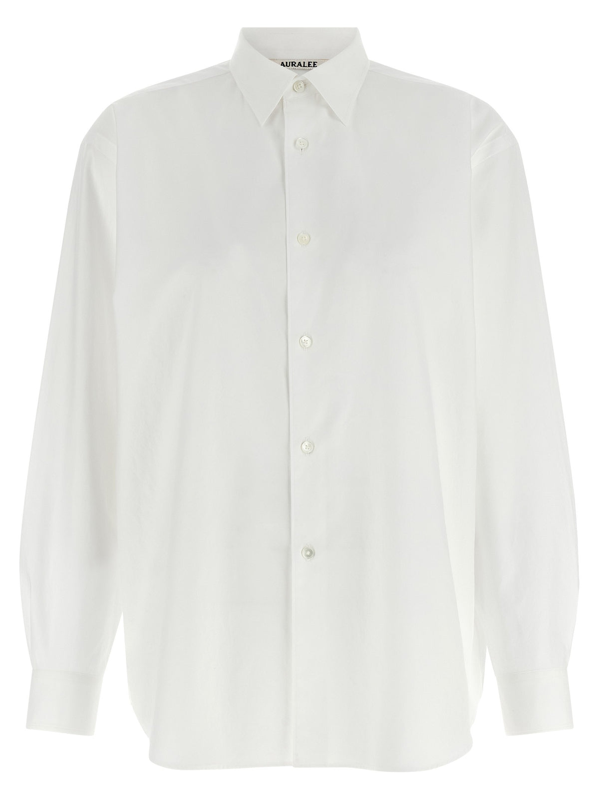 AURALEE Washed Finx Twill Shirt White