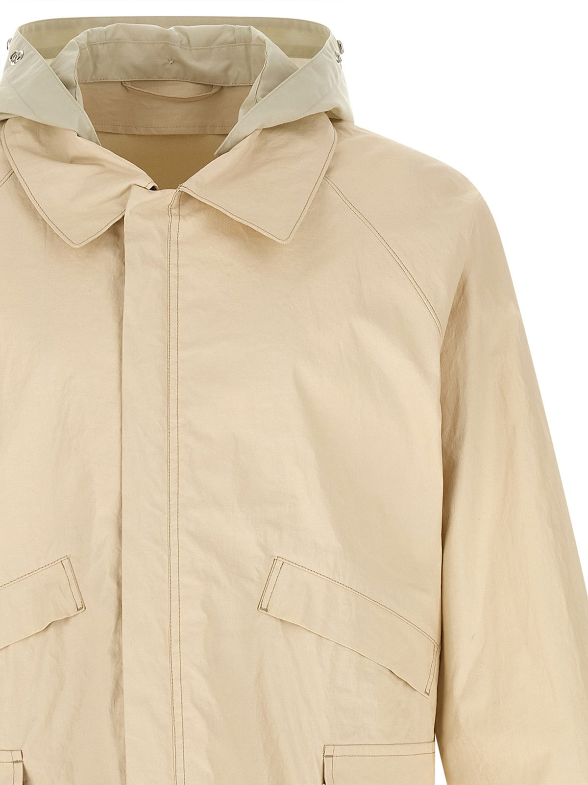 Lemaire Waterproof Jacket Beige