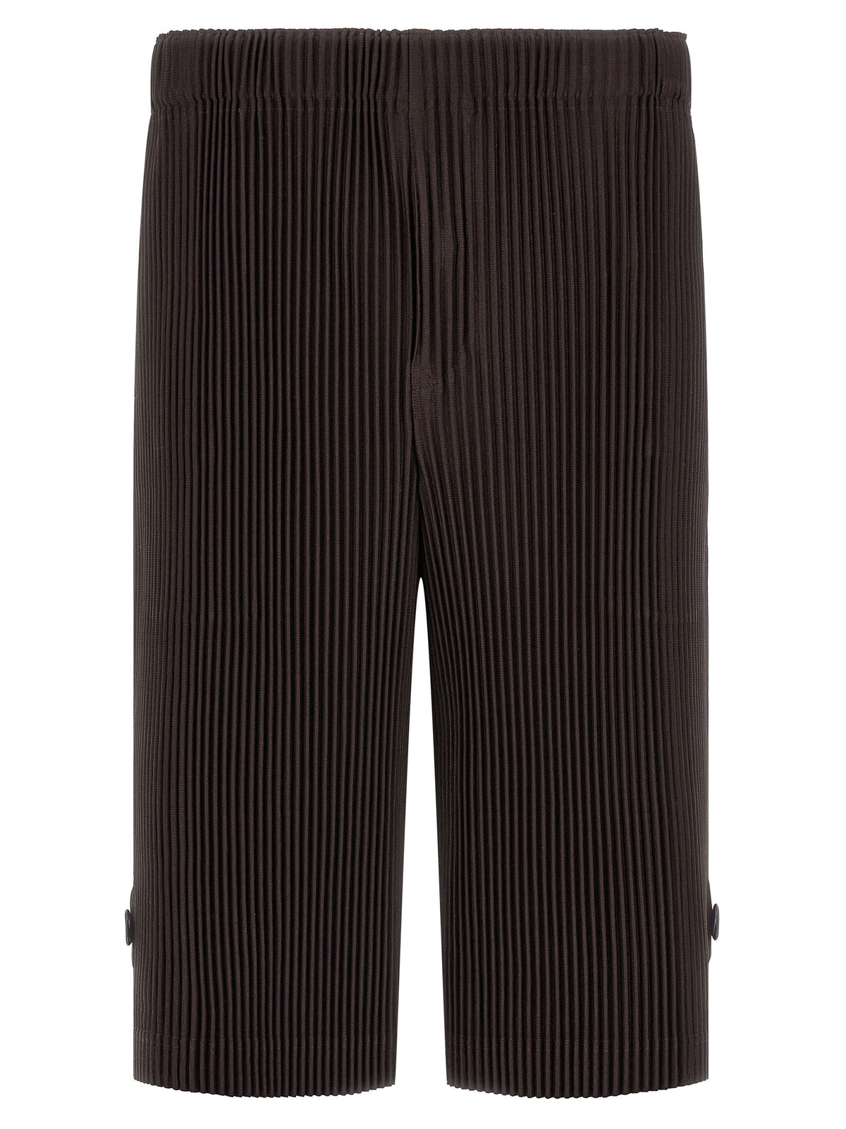 Homme Plissé Issey Miyake Wear or Wrap Bermuda Shorts Brown