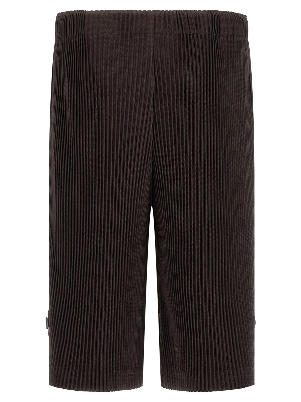 Homme Plissé Issey Miyake Wear or Wrap Bermuda Shorts Brown