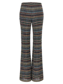 Missoni Weaved Greek Pattern Pants Gold