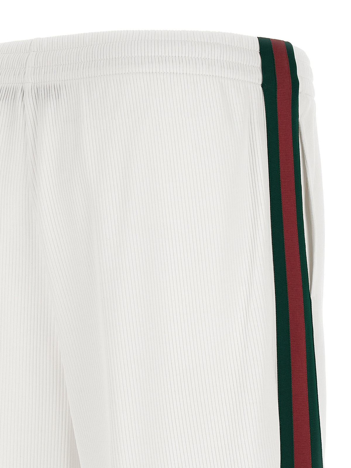 Gucci Web Joggers White