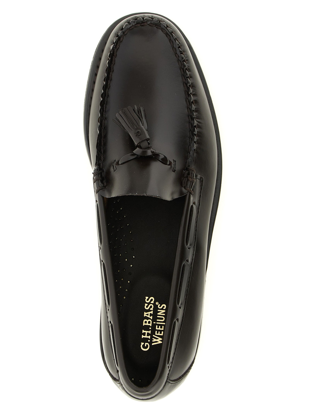 G.H. BASS Weejuns Larkin Tassel Loafers Brown