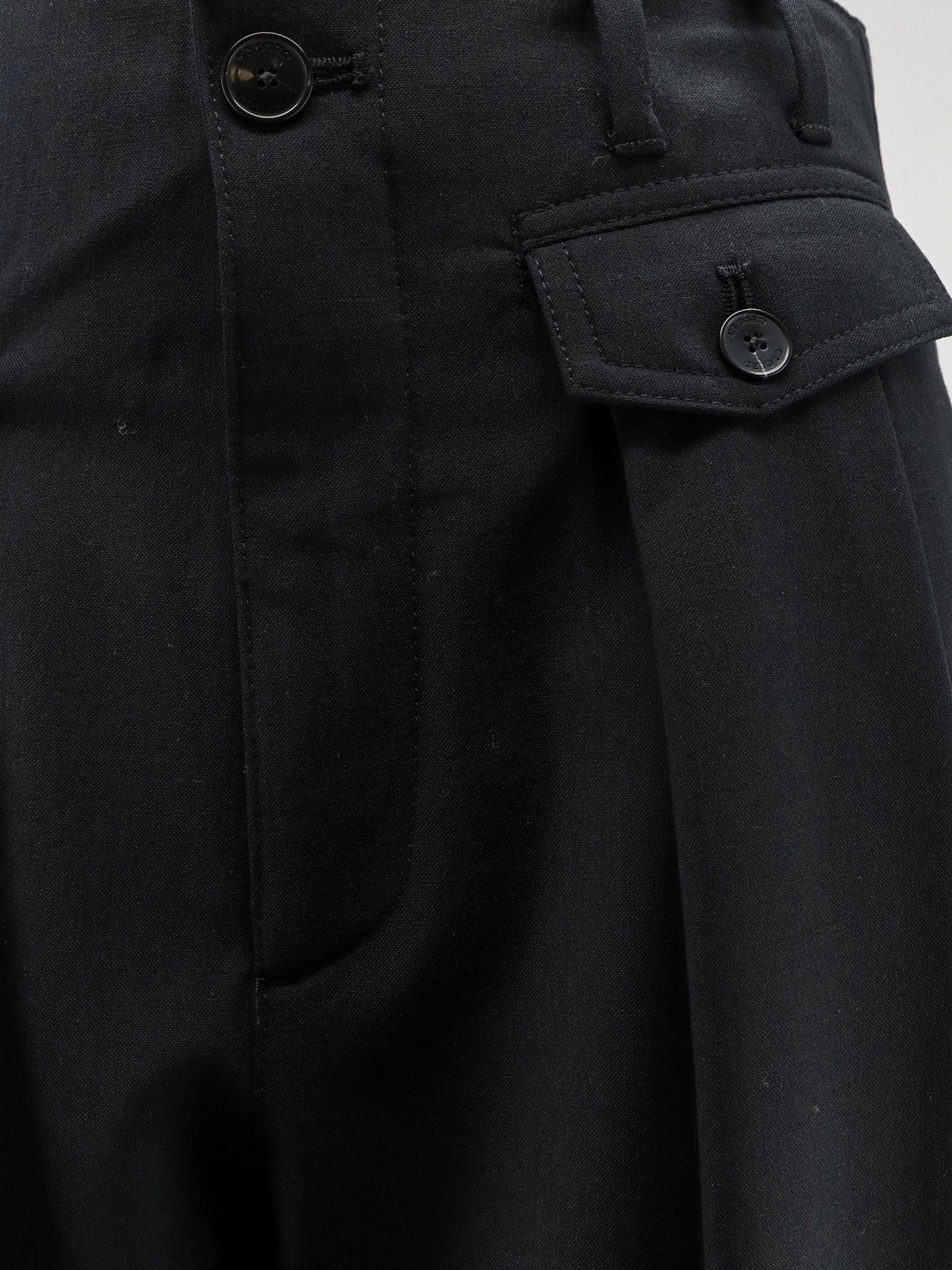 Closed Women's Wenda Wool Blend Trousers Black