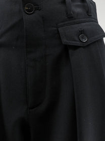 Closed Women's Wenda Wool Blend Trousers Black