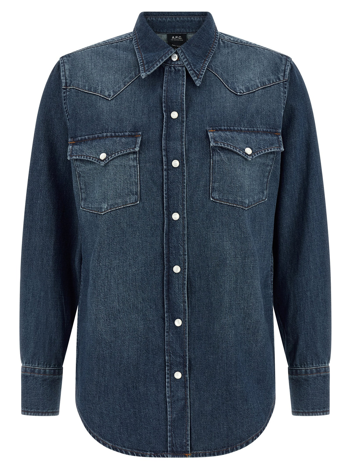 A.P.C Western Shirt Blue