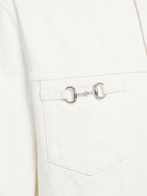 Gucci Men's Morsetto Jacket White