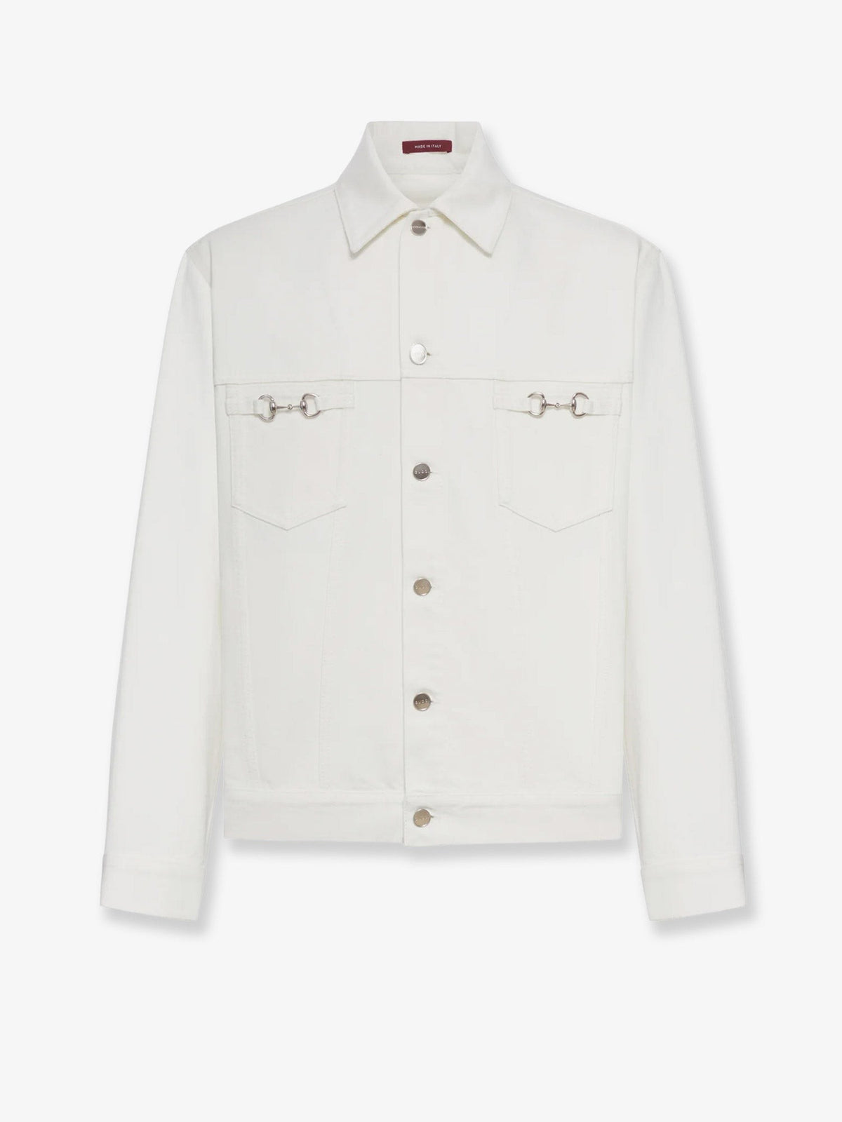 Gucci Men's White Denim Jacket White