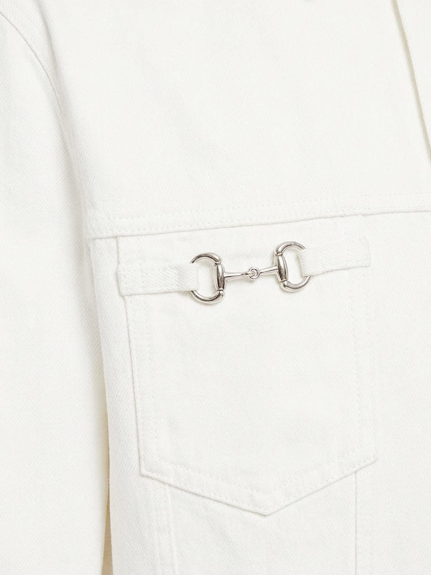 Gucci Men's Morsetto Jacket White