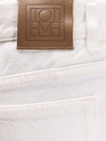 Toteme Women's White Denim Trousers White
