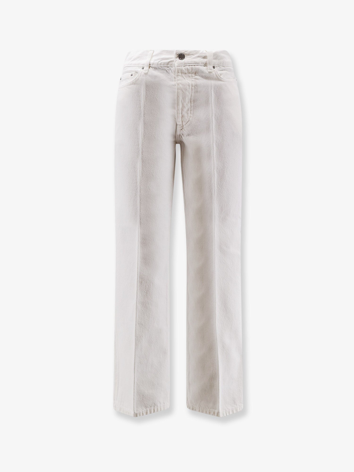 Toteme Women's White Denim Trousers White