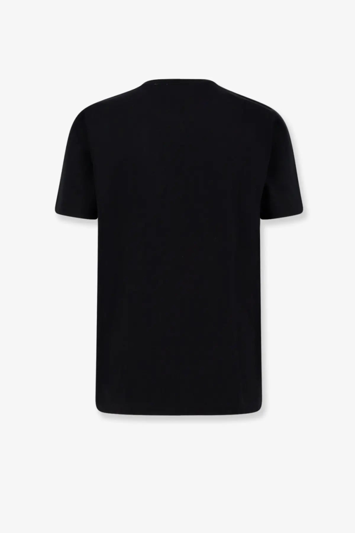 Off-white men’s cotton black short-sleeved t-shirt with classic crew neck for casual wear
