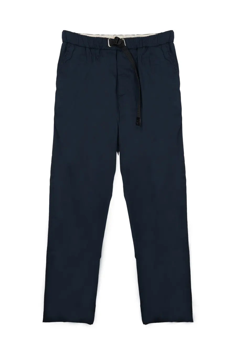 White sand men’s pantalone in cotone con cintura blue slim-fit dark navy blue jogger pants with elastic waistband and drawstring