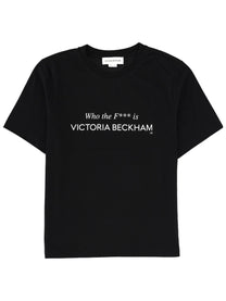 Victoria Beckham Women's Who the *** IS Victoria Beckham Shirt Black