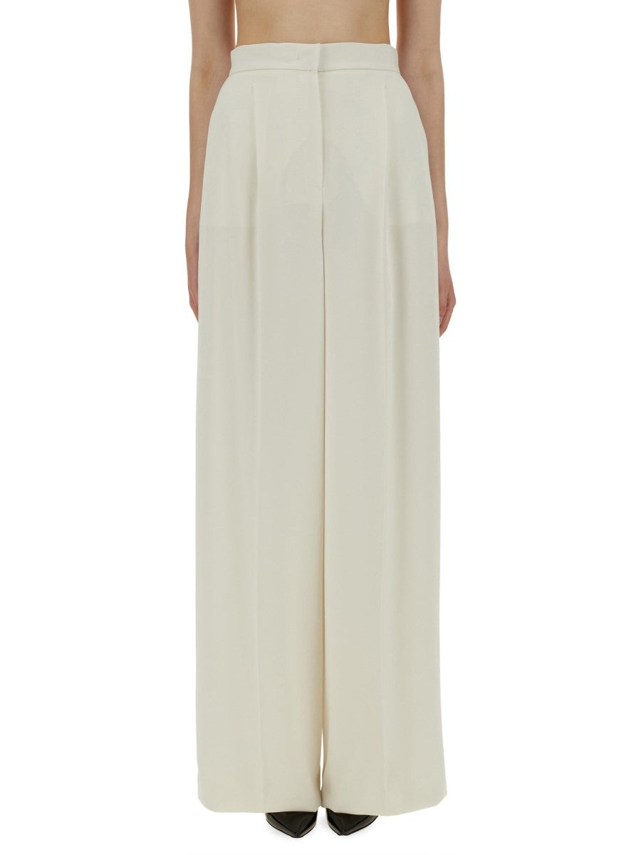 Max Mara Women's Wide Pant Handcuff White