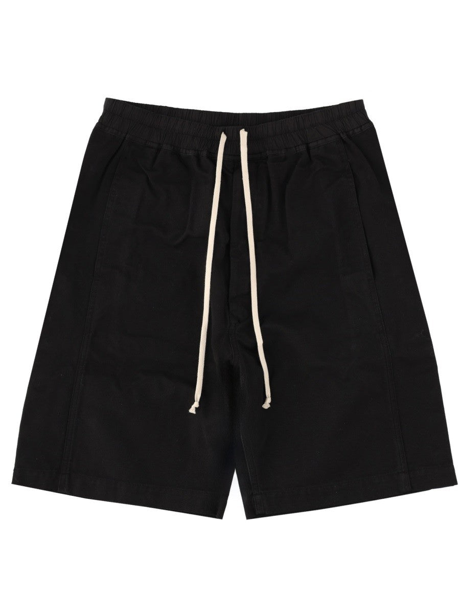DRKSHDW Men's Wide Pusher Shorts Black