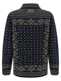 Guest In Residence Wild Rag Shirt Blue