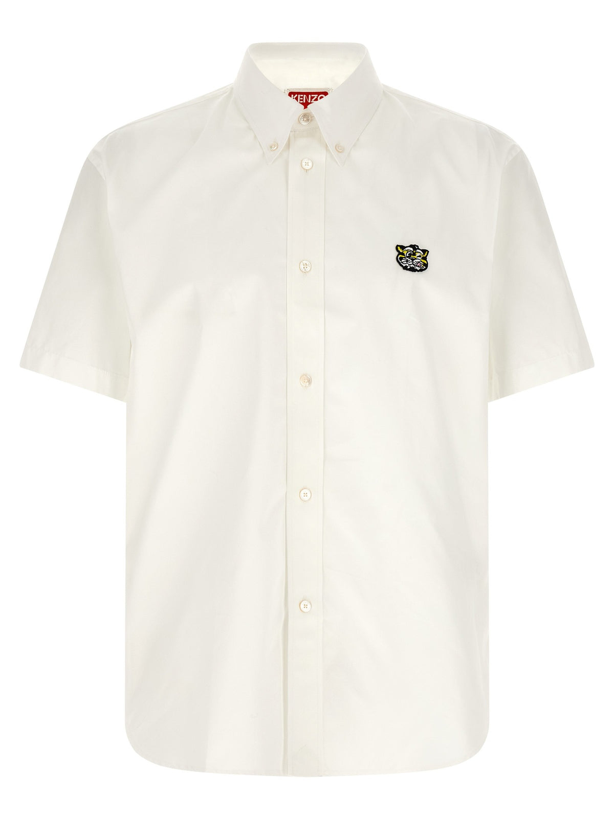 Kenzo Wild Tiger Crest Shirt White