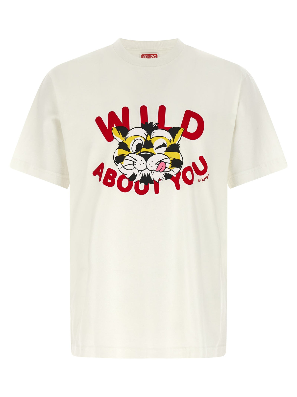 Kenzo Wild Tiger Shirt White