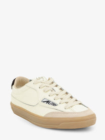 AUTRY Women's Windscape Leather and Ponyskin Sneakers Brown