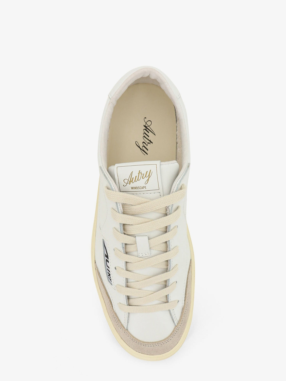 AUTRY Men's Windscape Leather Sneakers WHT WHT