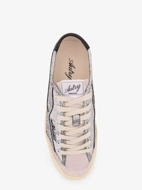 AUTRY Women's Windscape Low Silver Leather Sneakers Silver