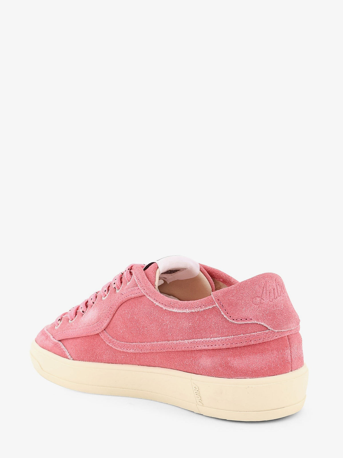 AUTRY Women's Windscape Low Suede Sneakers STRAWBERRY