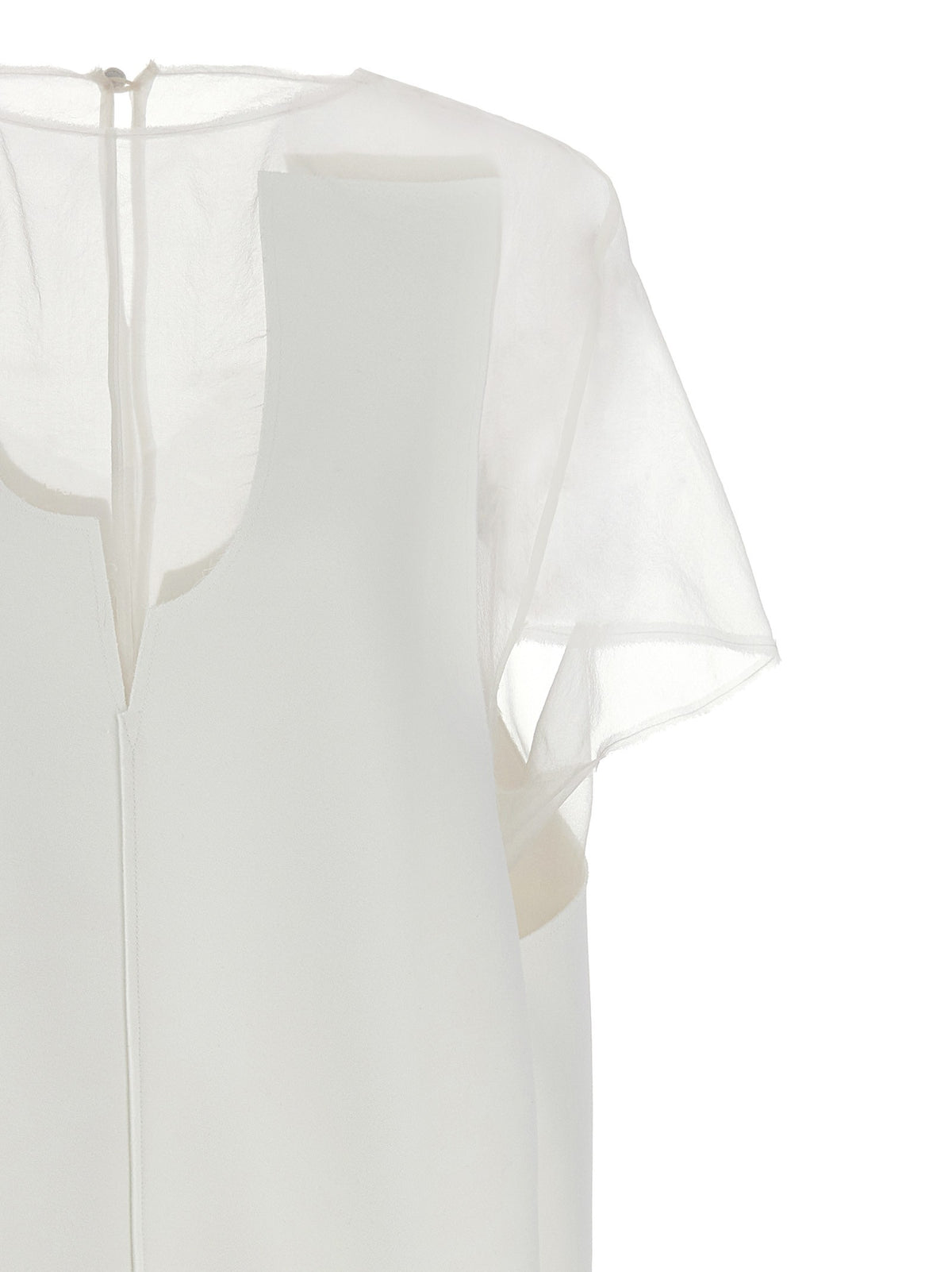 Khaite Winona Dress White