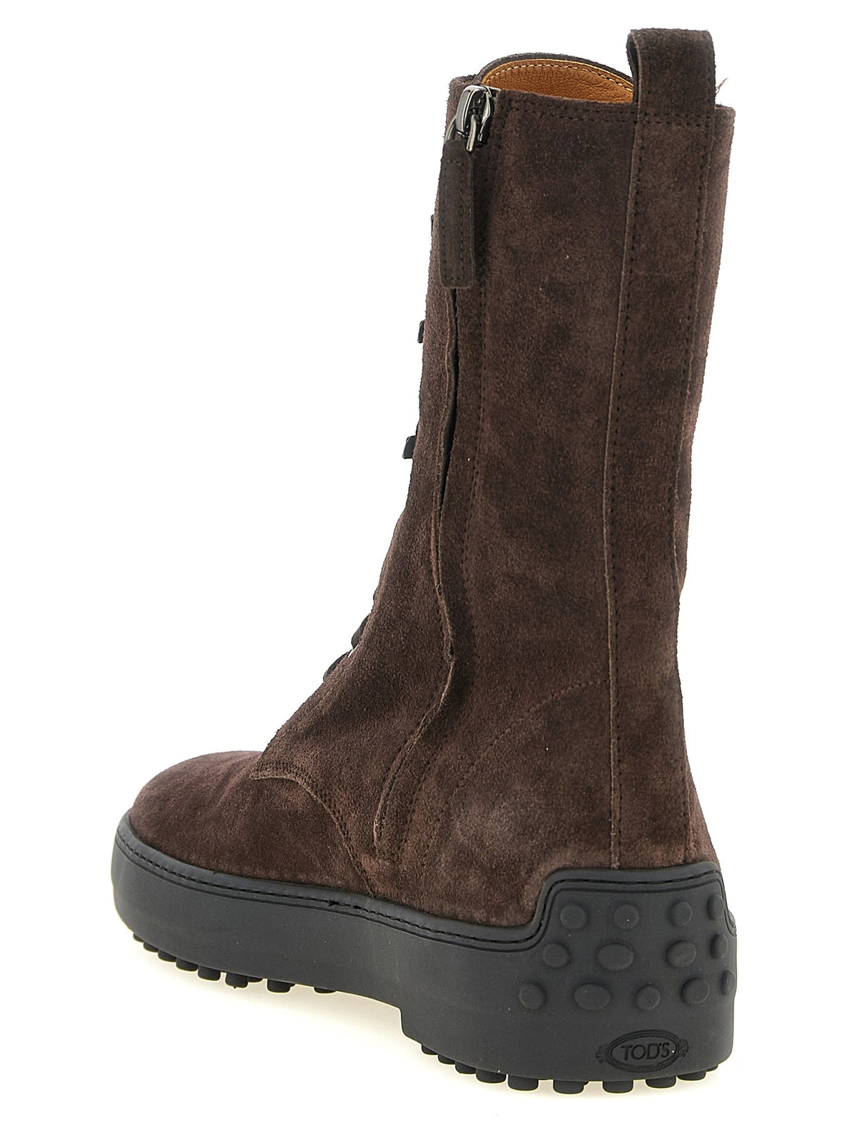 Tod's Winter Gommino Ankle Boots Brown