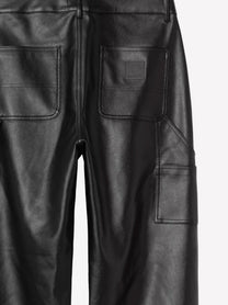 Carhartt Wip Women's Womens Arizona Faux Leather Trousers Black