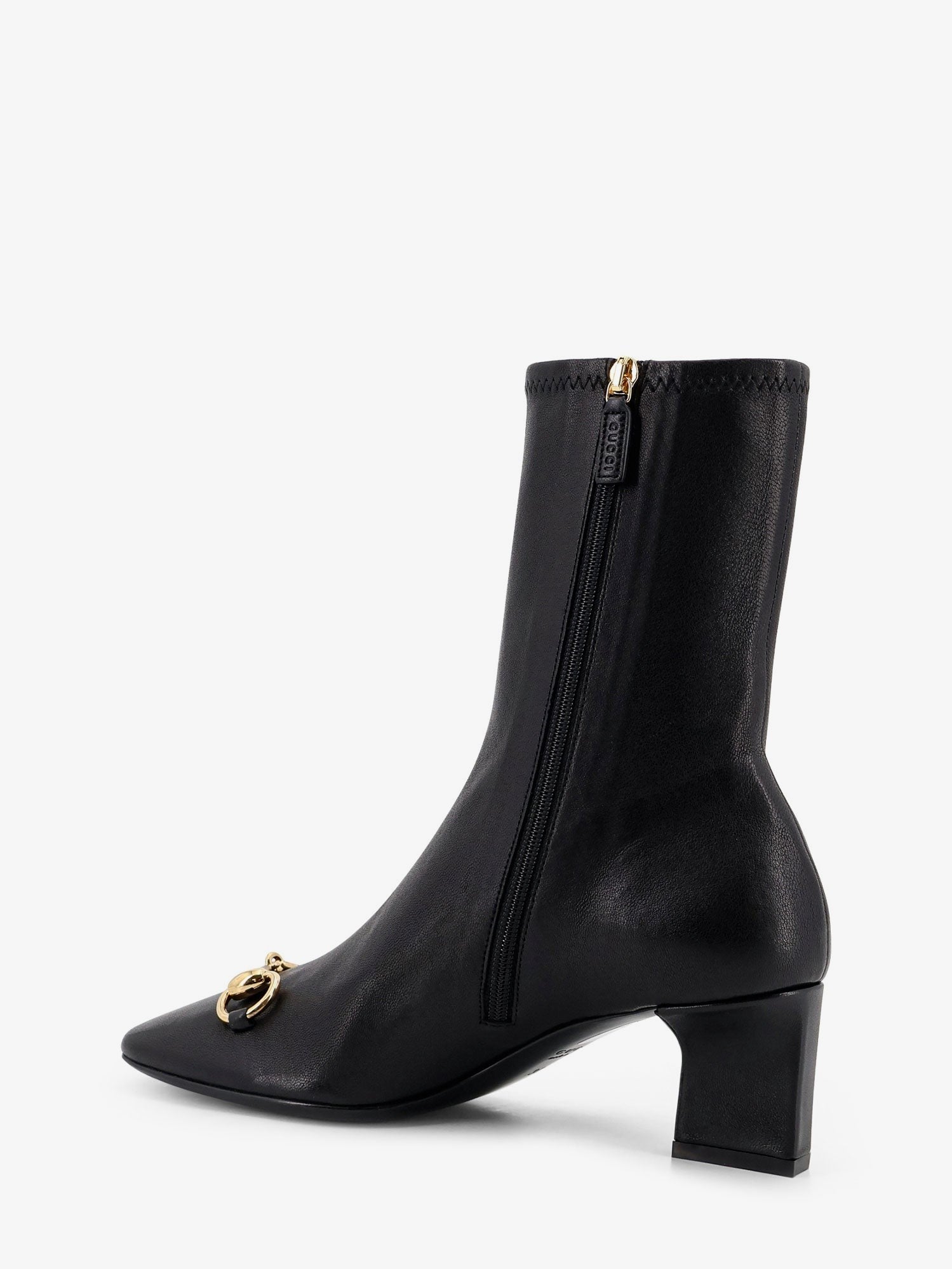 Gucci Women's Womens Signora Leather Boots Black