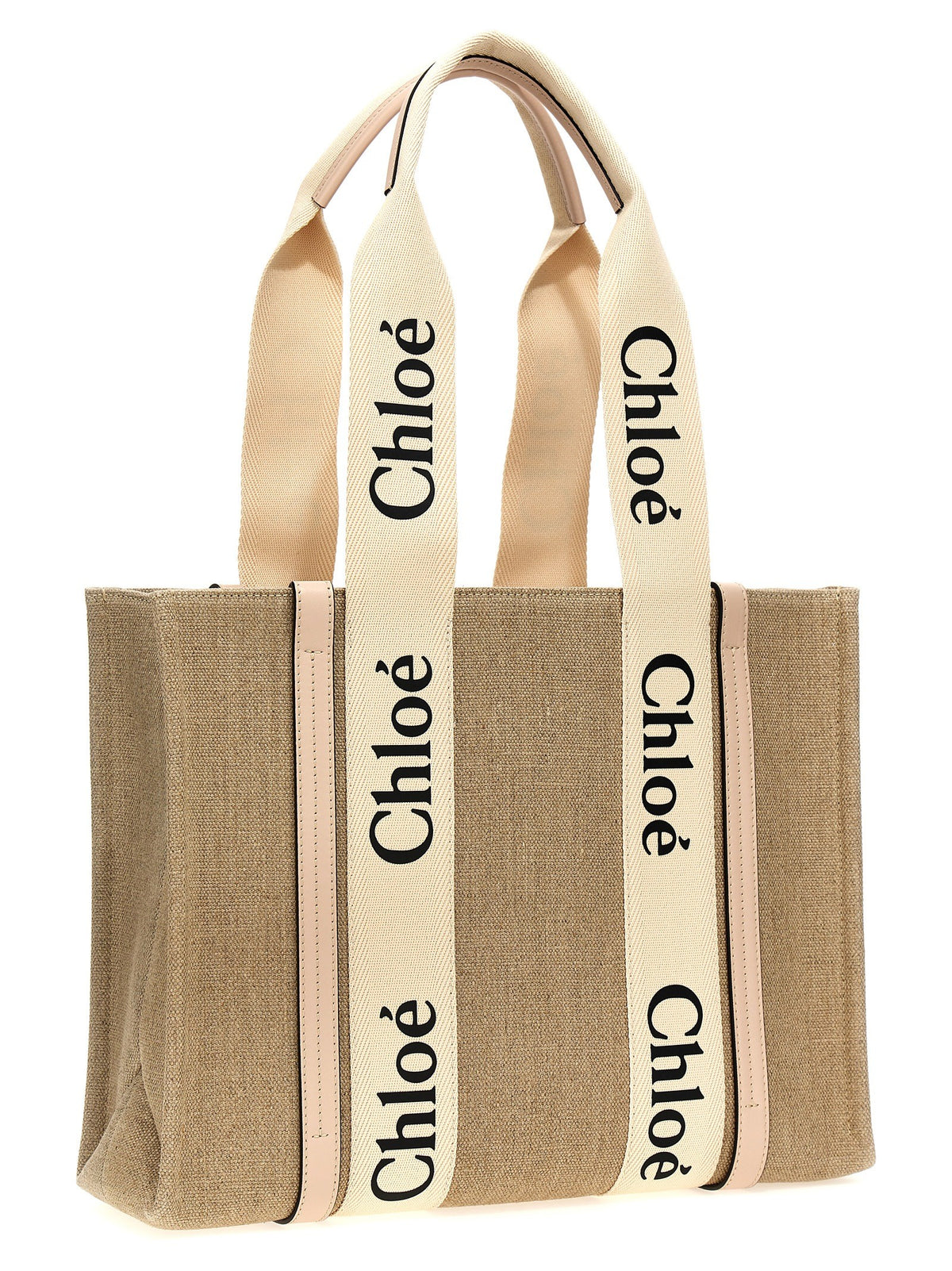 Chloé Woody Medium Shopping Bag Blue
