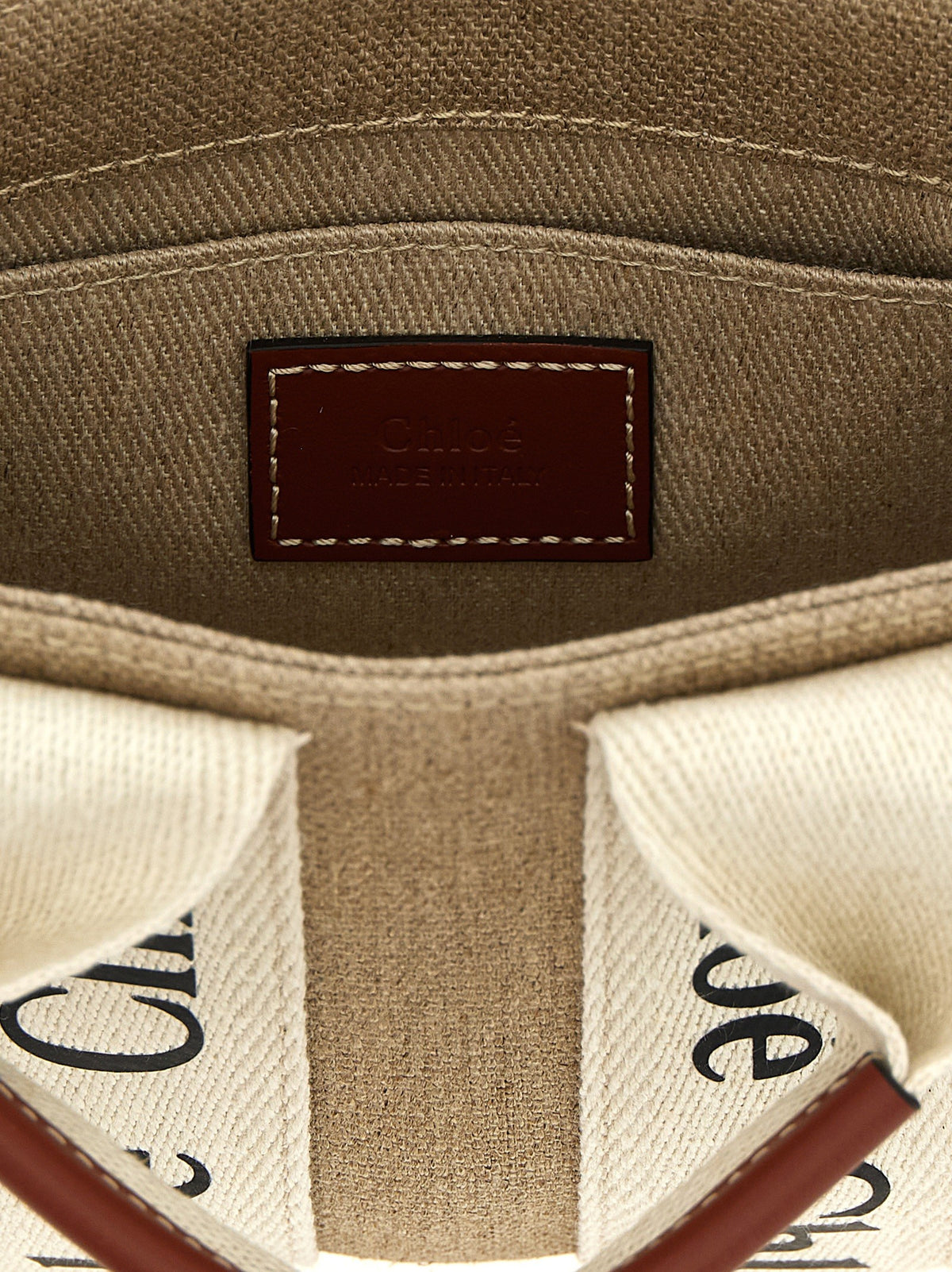 Chloé Woody Mini Handbag Gold