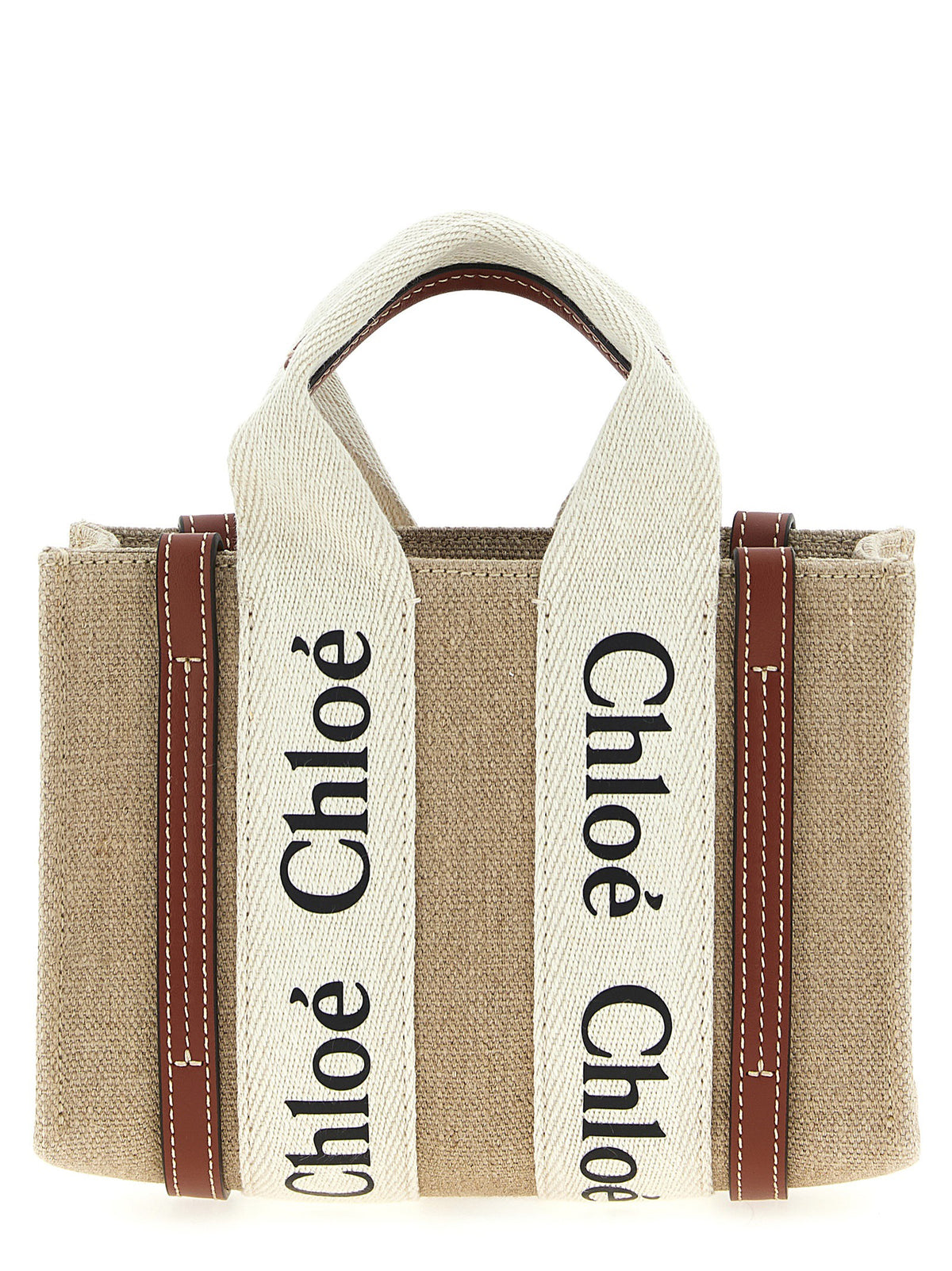 Chloé Woody Mini Handbag Gold