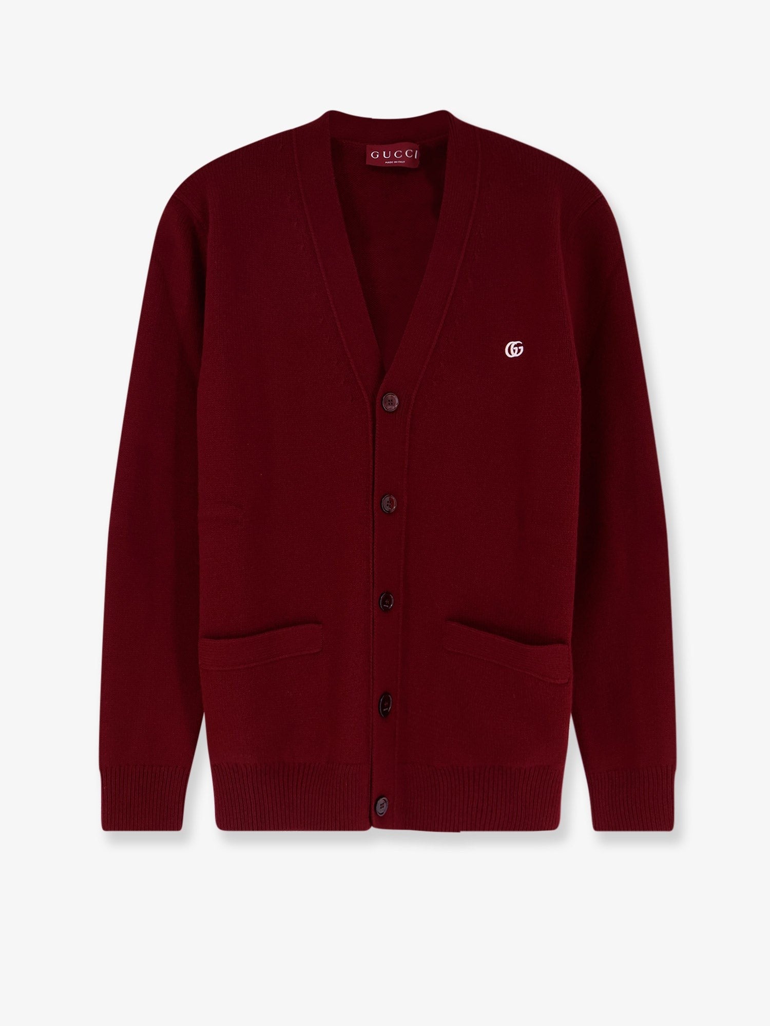 Gucci Men's Doppia Sweater Red