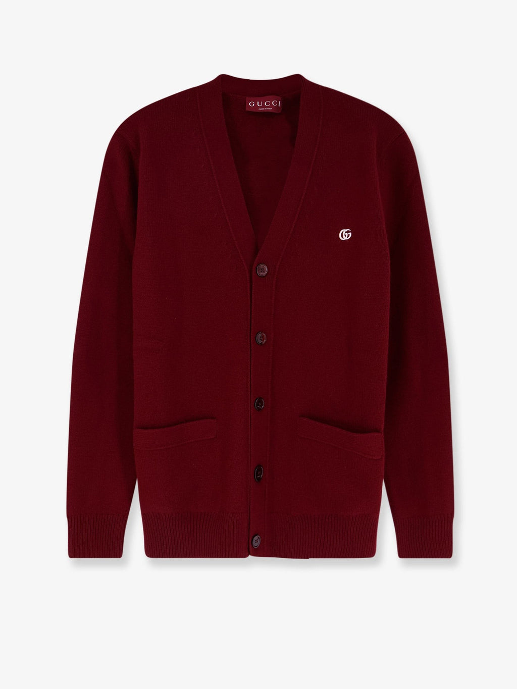 Gucci Men's Doppia Sweater Red