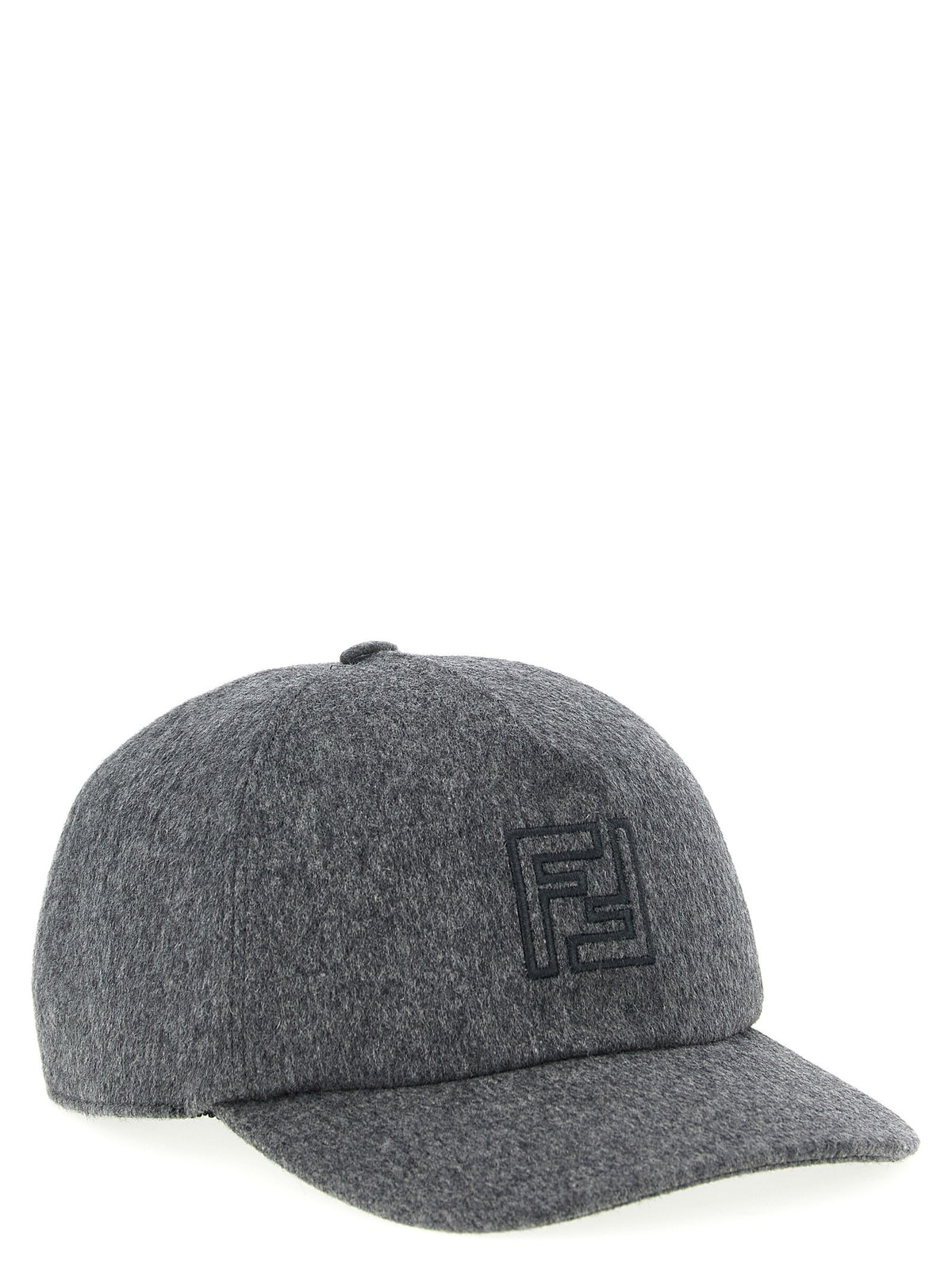 Fendi Wool and Cashmere Hat Grey