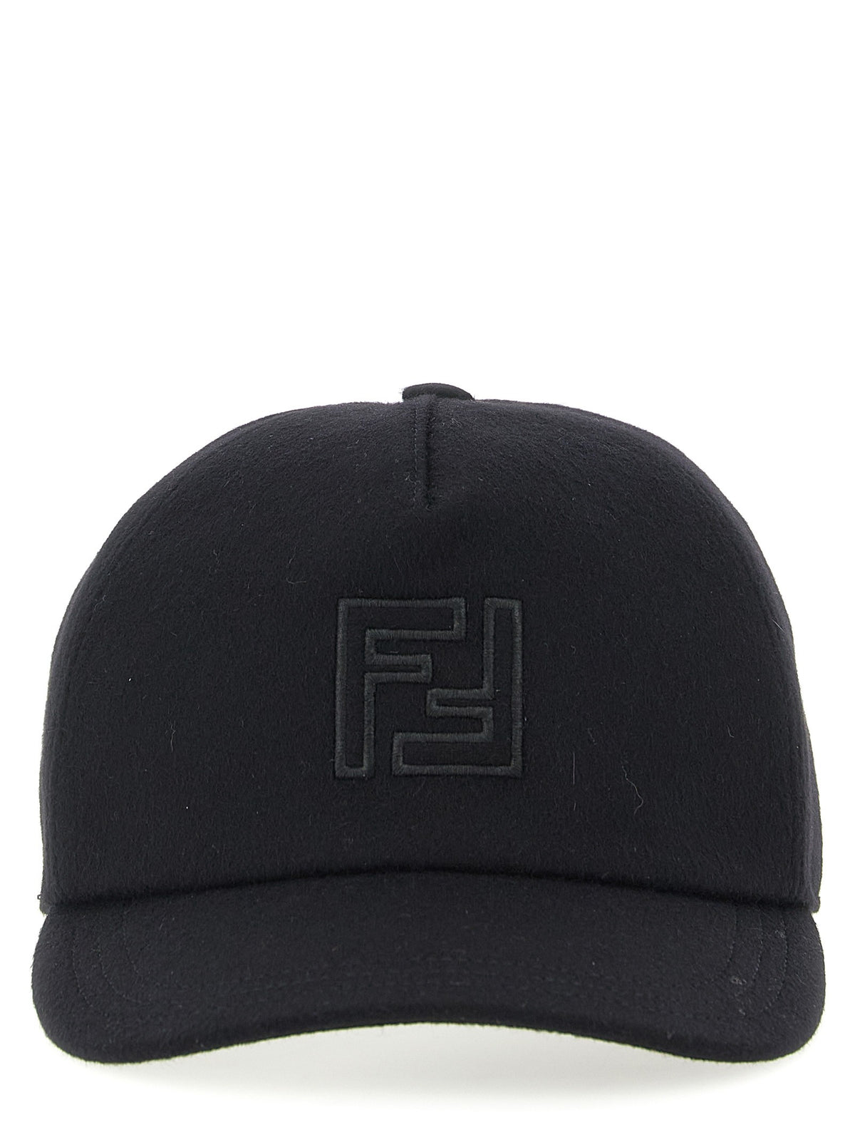 Fendi Wool and Cashmere Hat Black