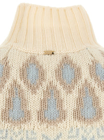 Herno Wool and Cashmere Sweater Beige