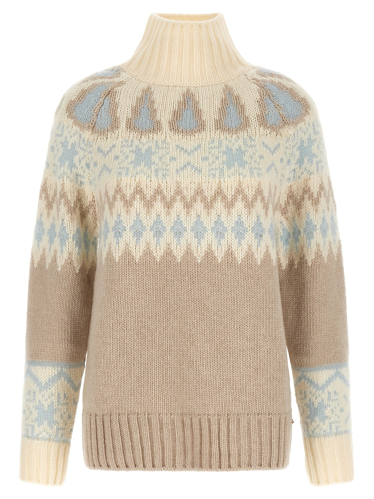 Herno Wool and Cashmere Sweater Beige