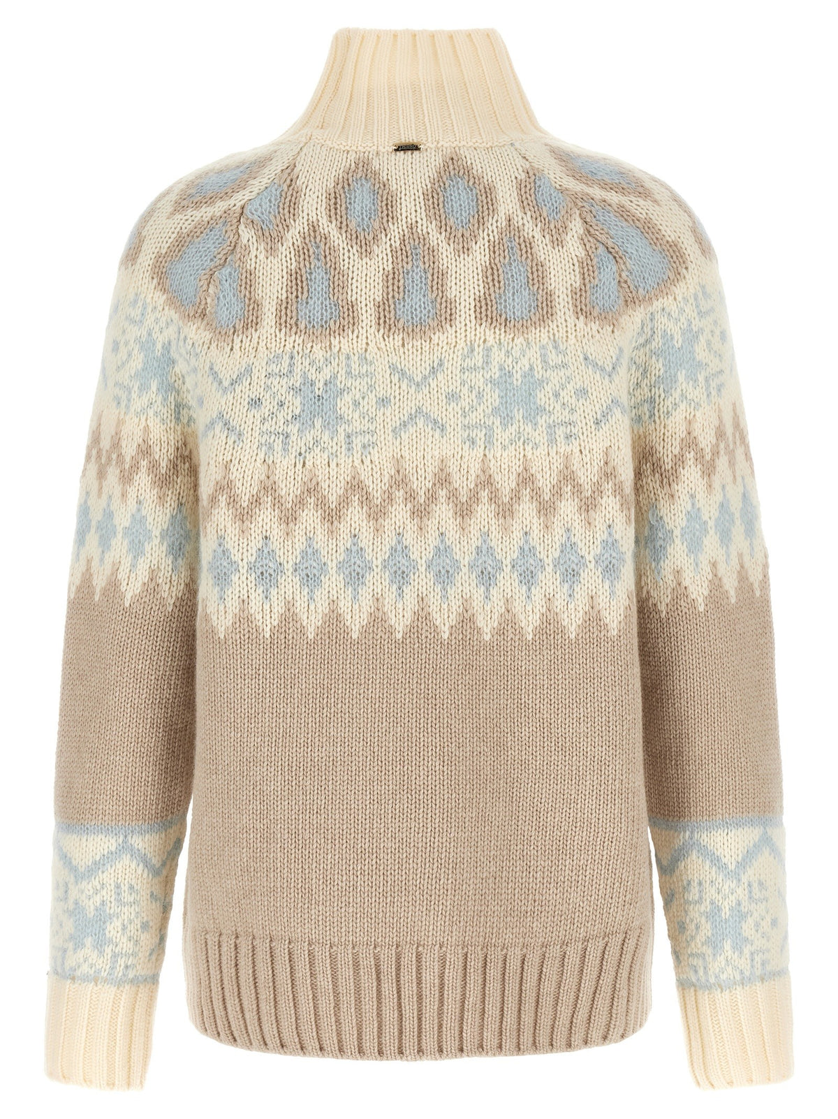 Herno Wool and Cashmere Sweater Beige