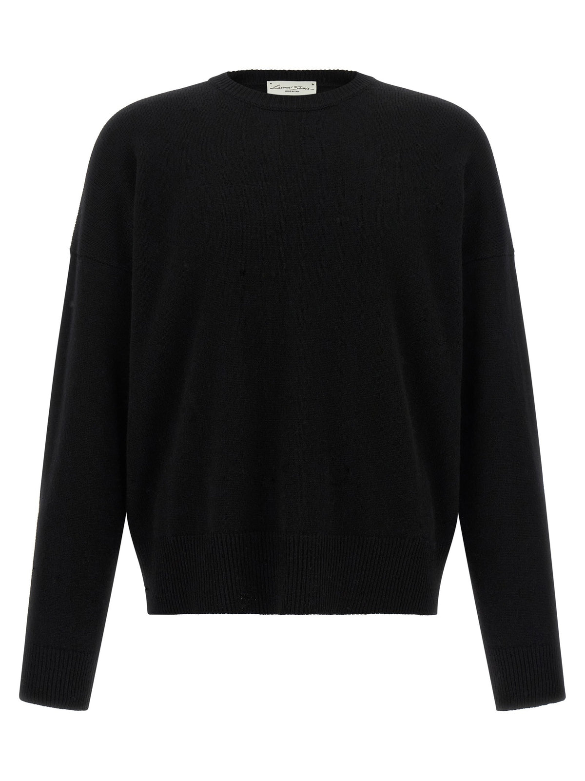 Larmeri Studio Wool and Cashmere Sweater Black