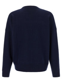 Larmeri Studio Wool and Cashmere Sweater Blue, view 2