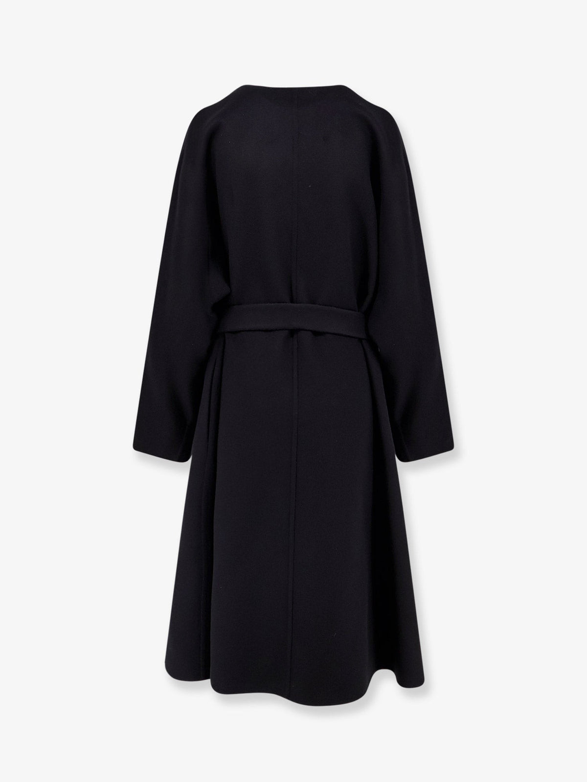 Gucci Women's Wool and Silk Blend Coat Black