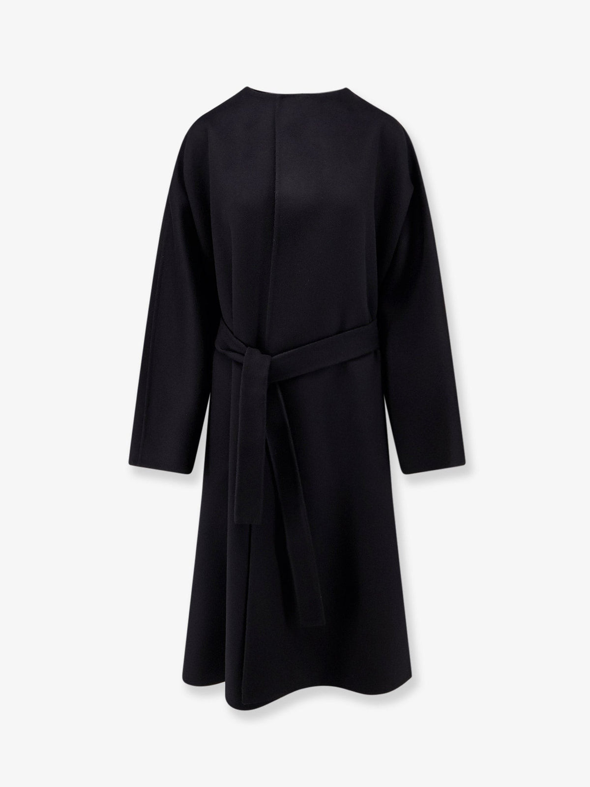 Gucci Women's Wool and Silk Blend Coat Black
