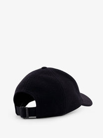 Saint Laurent Unisex Wool Baseball Hat Black