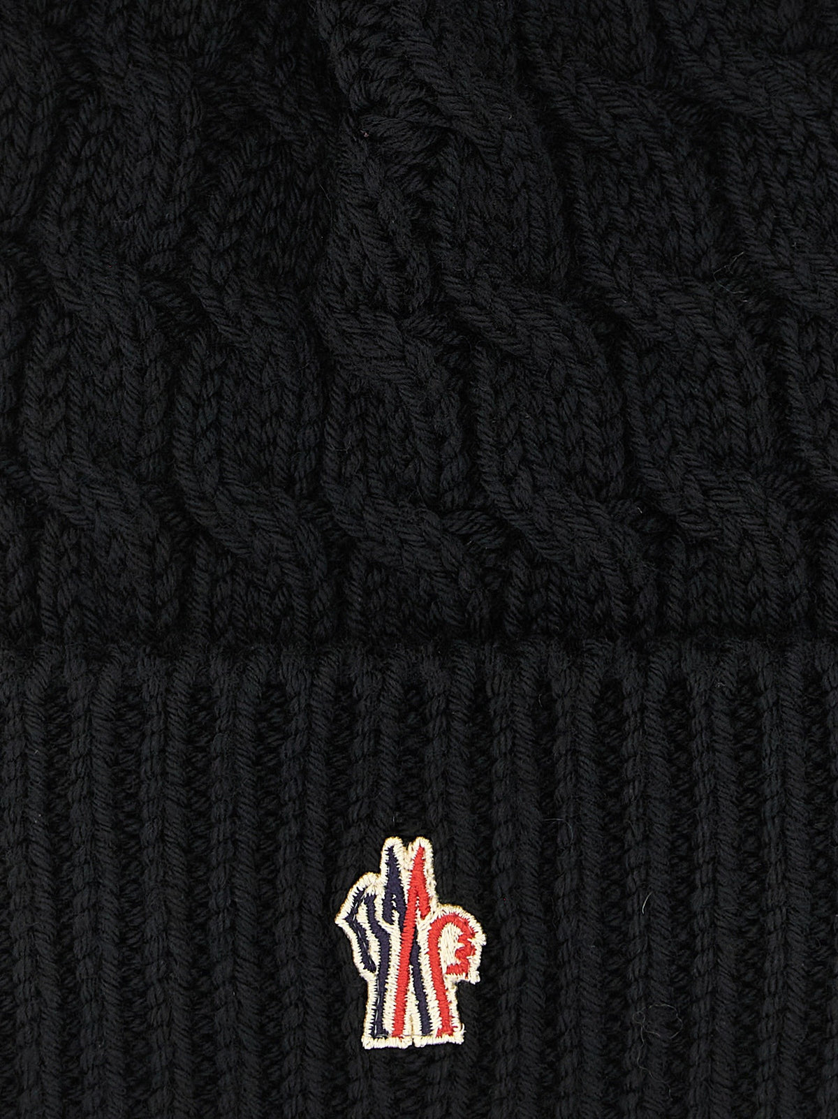 Moncler Grenoble Wool Beanie Black